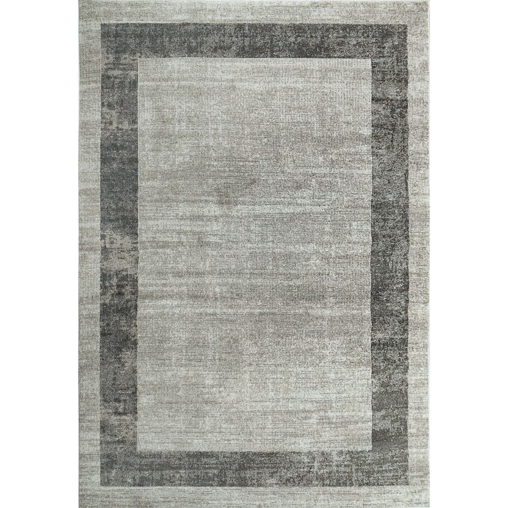 Dynamic Rugs 4413-900 Zahara 5.3 Ft. X 7 Ft. Rectangle Rug in Grey/Charcoal